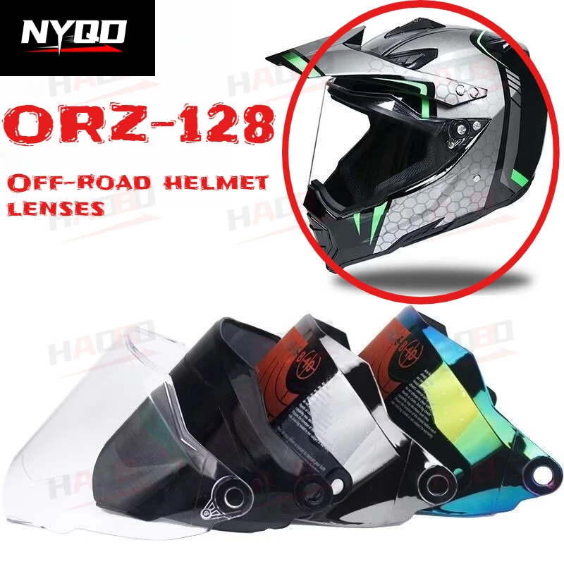 

Сменный визор/линза для мотошлема ORZ-128, аксессуары для внедорожного шлема WLT-128, защита от ветра