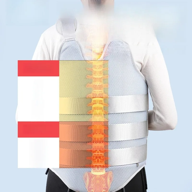 دعامة تثبيت Thoracolumbar قابلة للتعديل تدعم كسر العمود الفقري واستعادة ما بعد الجراحة وإعادة تأهيل العمود الفقري مشد قطني