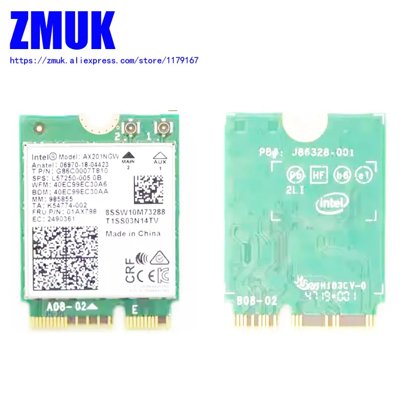Int AX201NGW WiFi For Lenovo V14 V15 E14 E15 Yoga S740 S340 S540