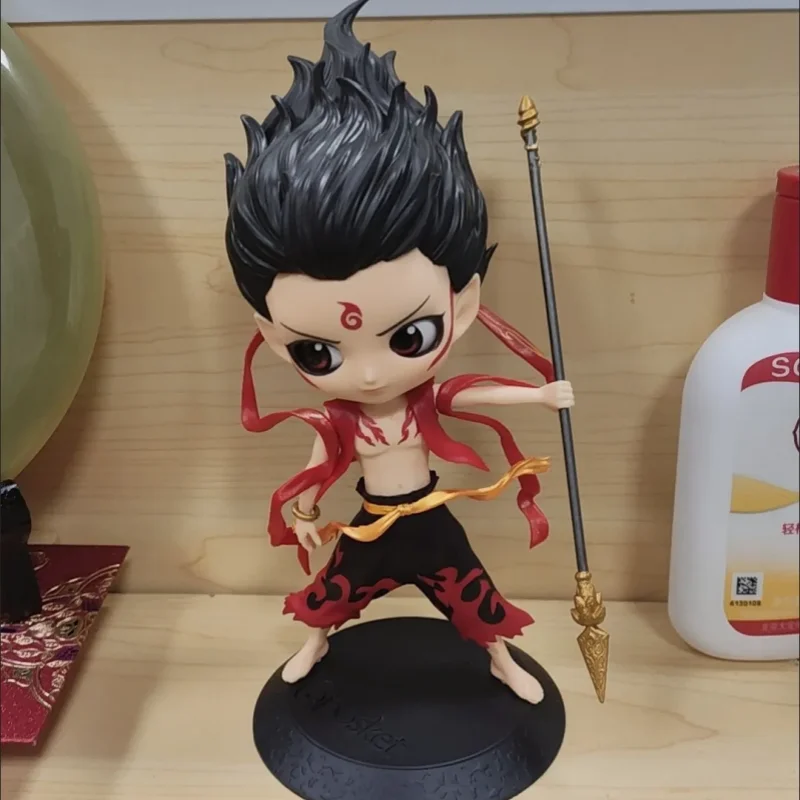 Figuras de acción de Anime Nezha Birth Of The Demon para niños, modelo de dibujos animados Ne Zha Aobing, adornos, regalos de Navidad y cumpleaños, nuevo, gran oferta