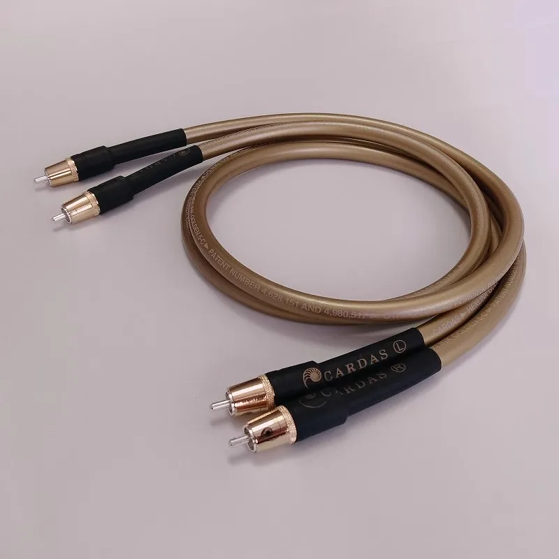 1 para kardas GOLDEN5-C kabel audio RCA Hifi