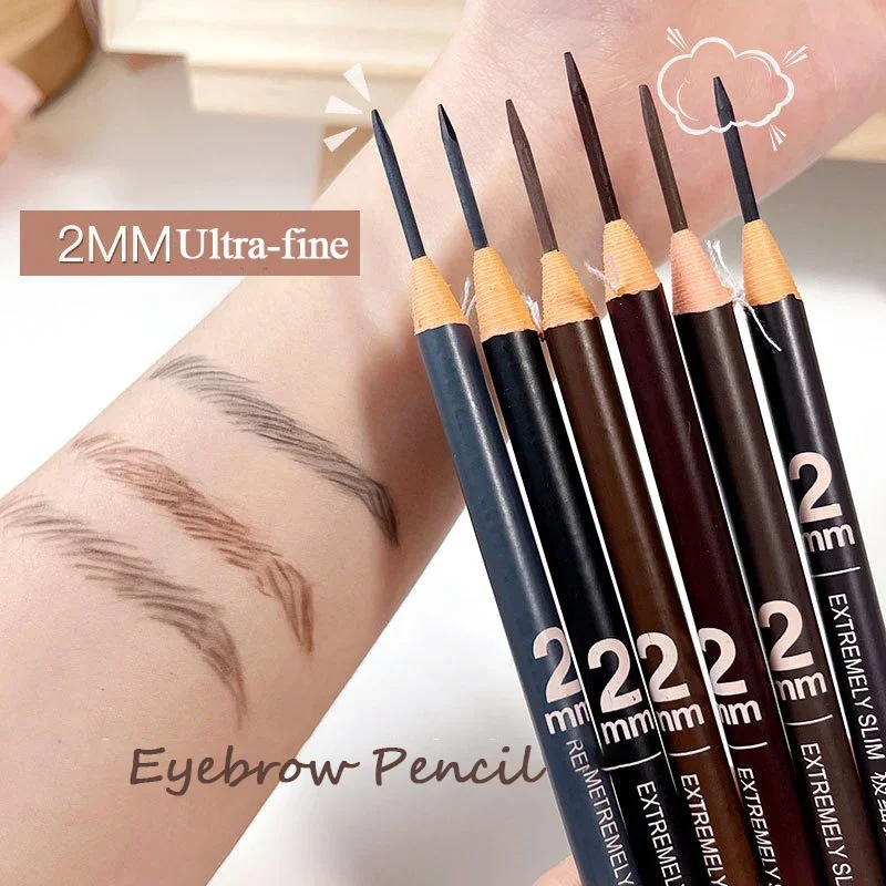 2mm Ultra-fine EyeBrow Pencil Sharpener Waterproof Eyebrow Cosmetics Makeup Long Enhancers Professional for a Month Lasting