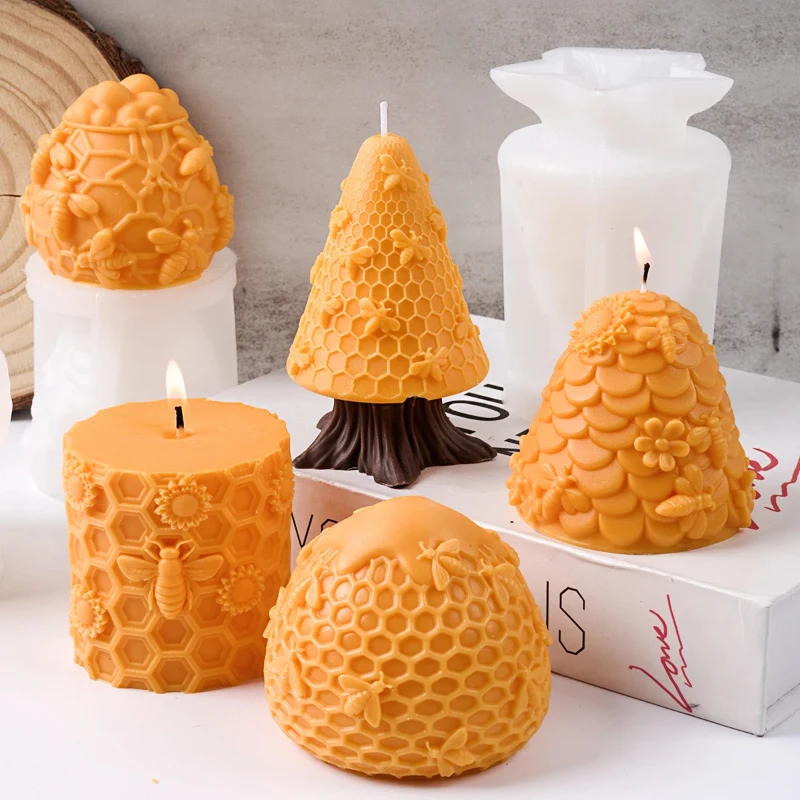 3D Bee Honeycomb Si…
