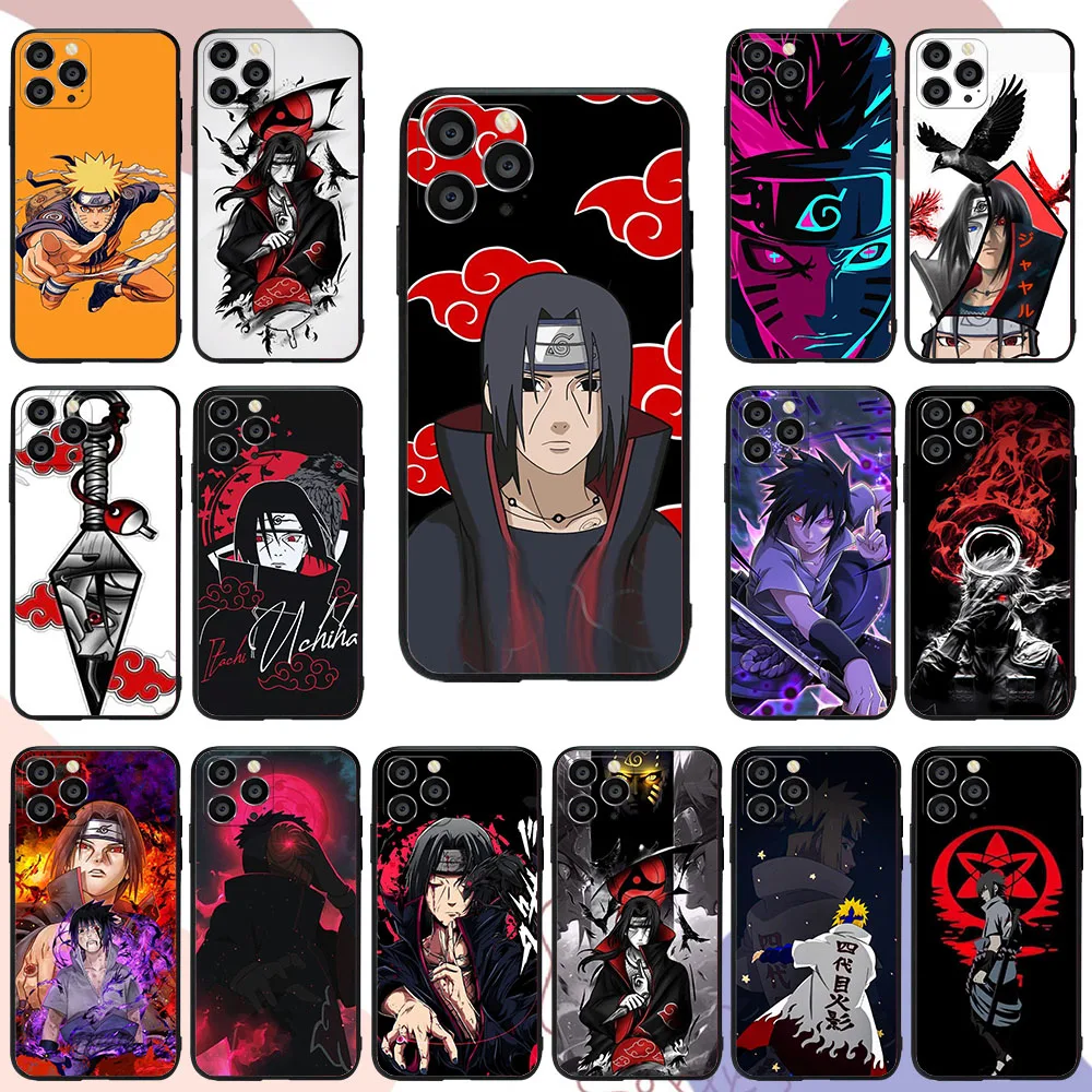 UR-35 Itachi U-Uchiha Silicone Case For Samsung S20 S21 S22 S23 S24 FE Ultra Lite Plus