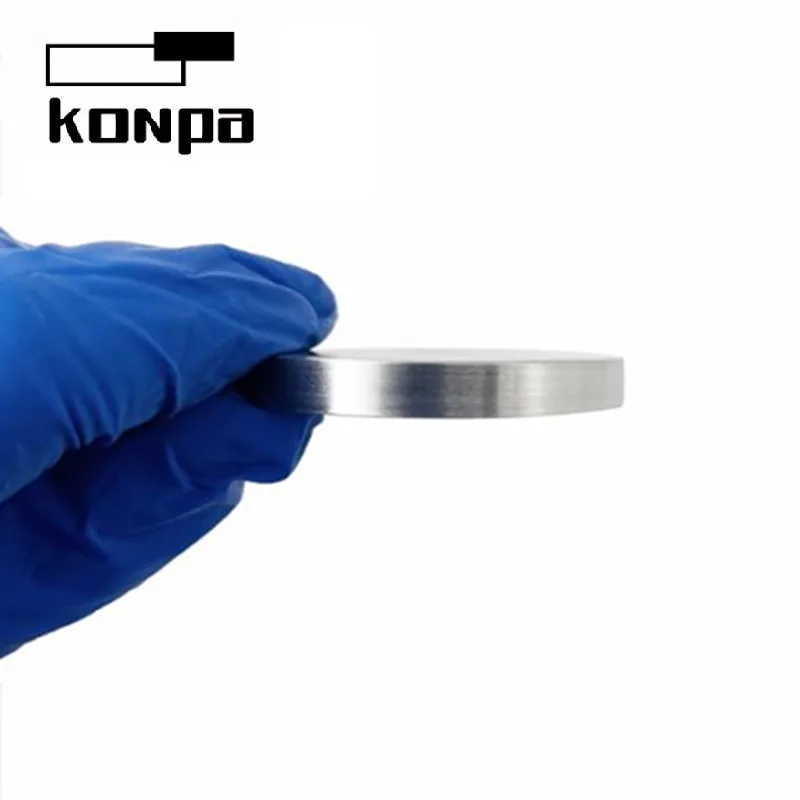 3N5 D50.8x6.35mm Nickel Copper Alloy Sputtering Target Material 65/35wt% Special For Scientific Research Experiments