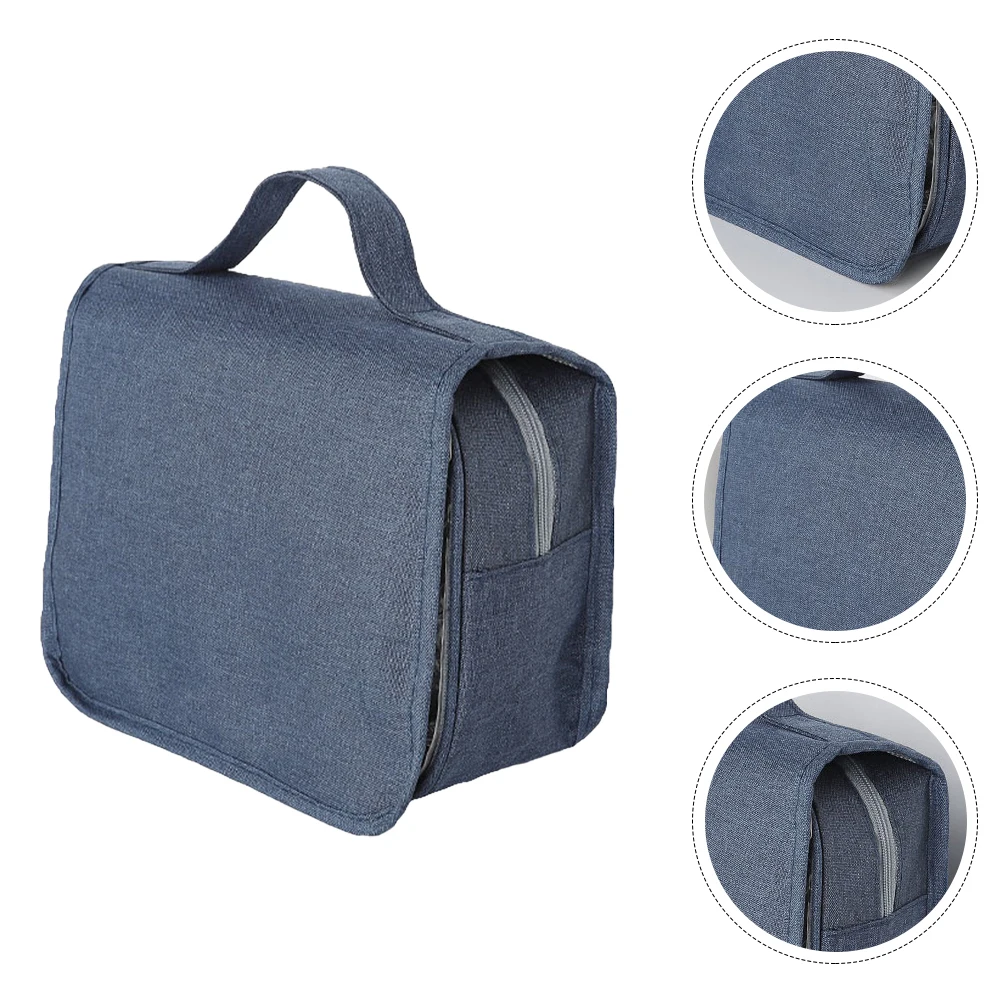 

Wash Bag ganizer Travel Makeup Polyester Cosmetics Zipper Man Waterproof Compact Durable Portable Storage Bag For