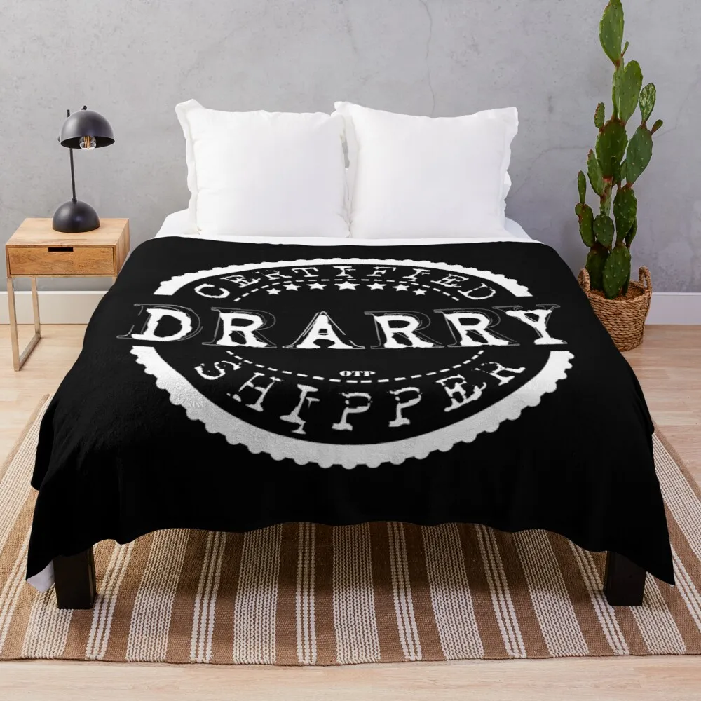 

Certified Drarry Shipper (White Stamp) Throw Blanket Bed covers Flannels Blanket Flannel Blanket