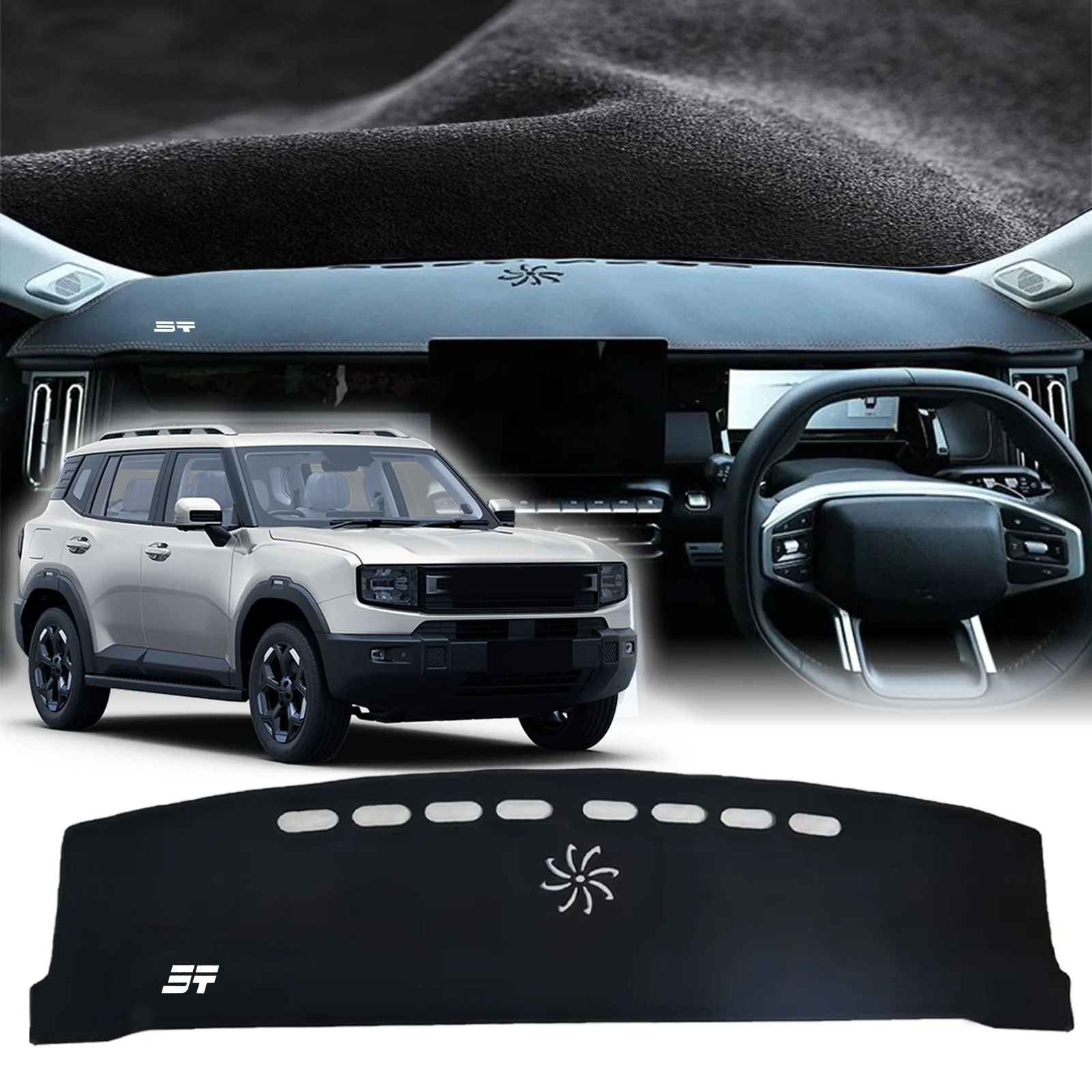 

fit for Chery Jetour T1 2024 2025 2026 Accessories Car Dashmat Dashboard Cover Pad DashMat Sunshade Protective Carpet
