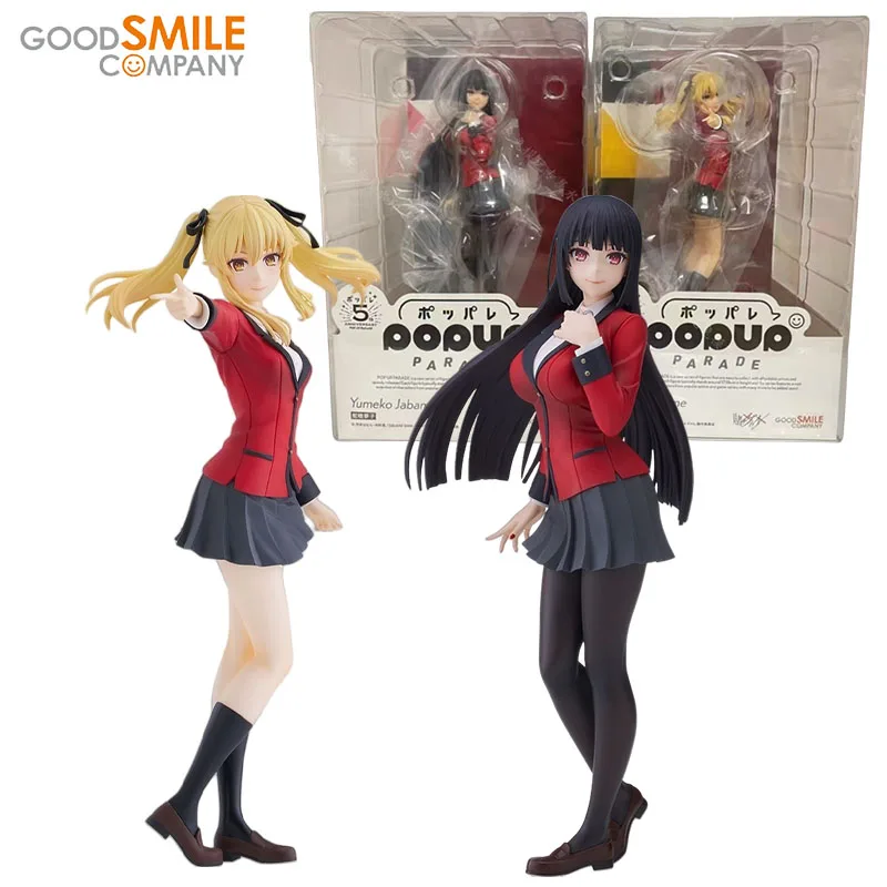 

Good Smile Genuine Kakegurui - Compulsive Gambler Anime Figure Jabami Yumeko Meari Saotome Action Toys for Boys Girls Gift Model