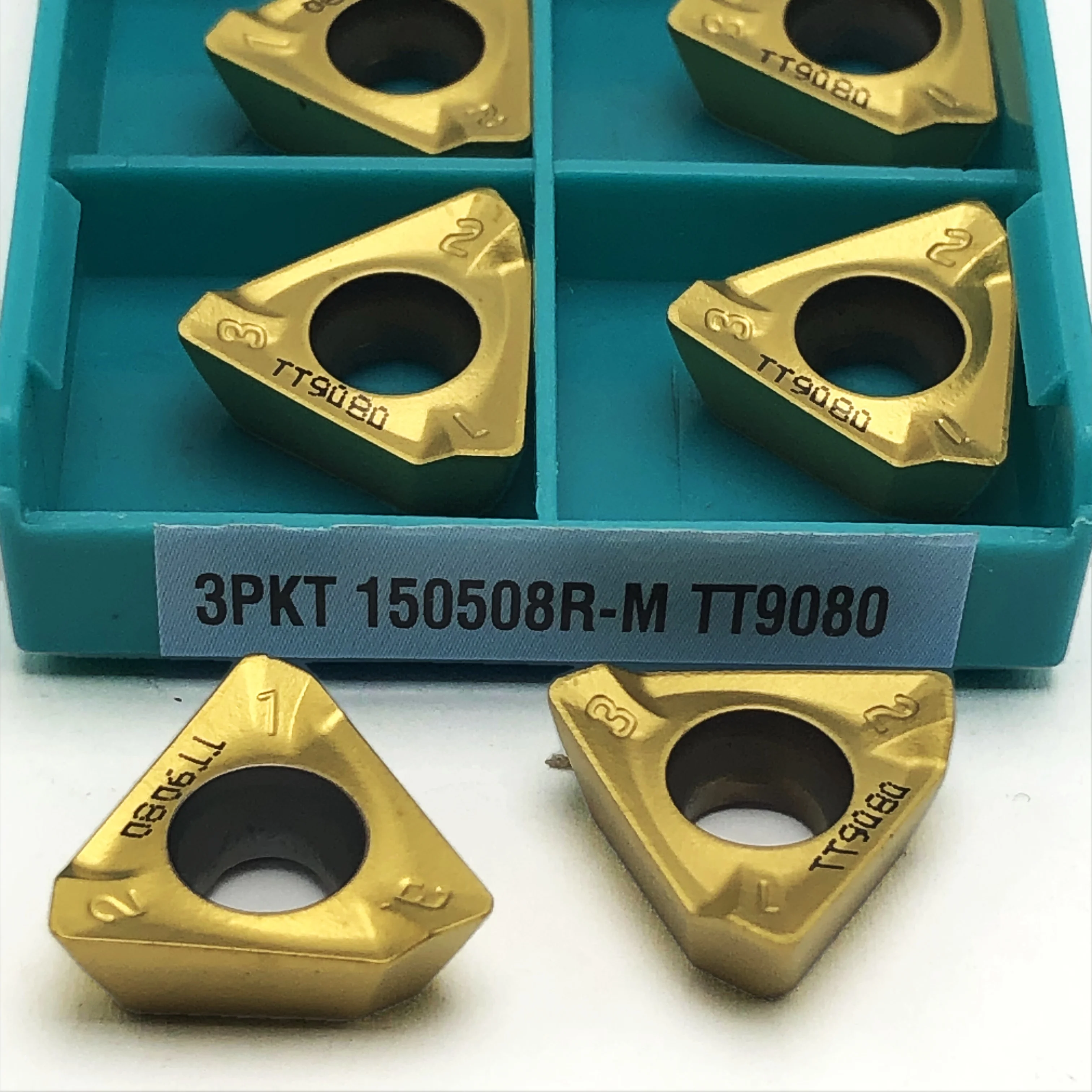 Muslimt TT9080 inserti di fresatura CNC in metallo duro di alta qualità tornio indicizzabile parti strumenti tornitura in controcorrente