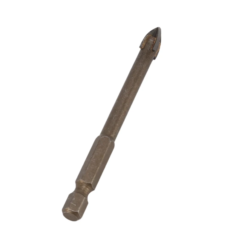 Efficient Universal Drilling Tool, Multifunctional Triple-Cornered Cross Alloy Drill Bit Set