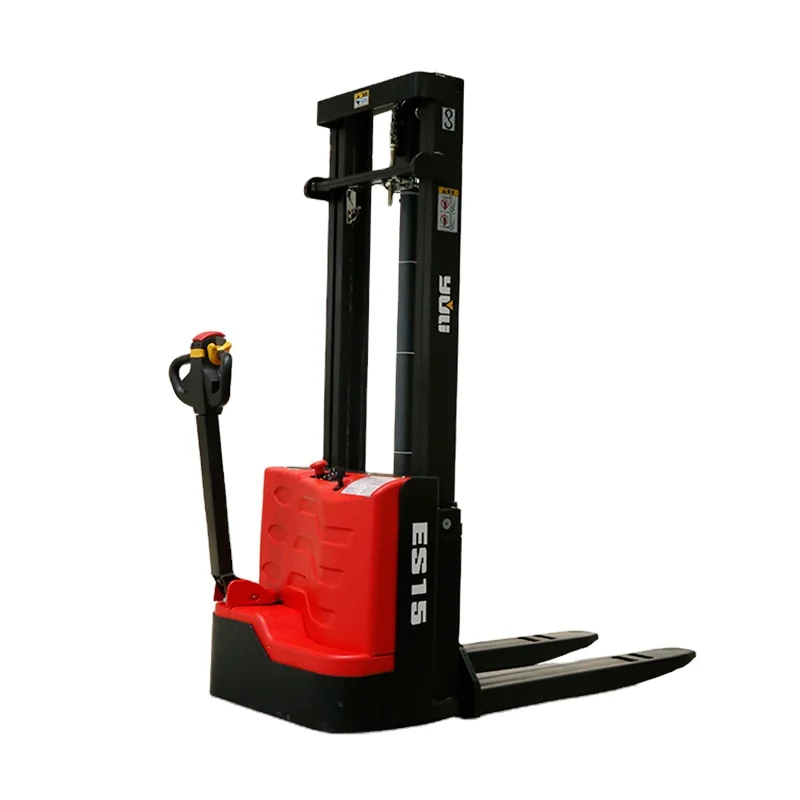 Ce Smart Forklift Self Loading Stacker 500kg   Portable  Lifting Electric Pallet  Price Box 