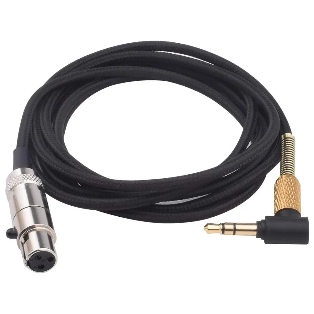 Cable de Audio estéreo de repuesto trenzado 5N OCC OFC, extensión de Cable de música para auriculares Pioneer HDJ-2000 HDJ2000 HDJ 2000