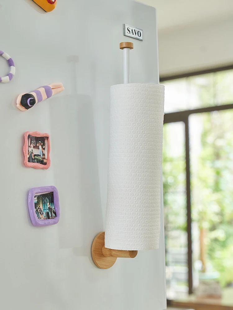 【EpeiusHome】Home Kitchen Storage Hanging cling film roll paper holder