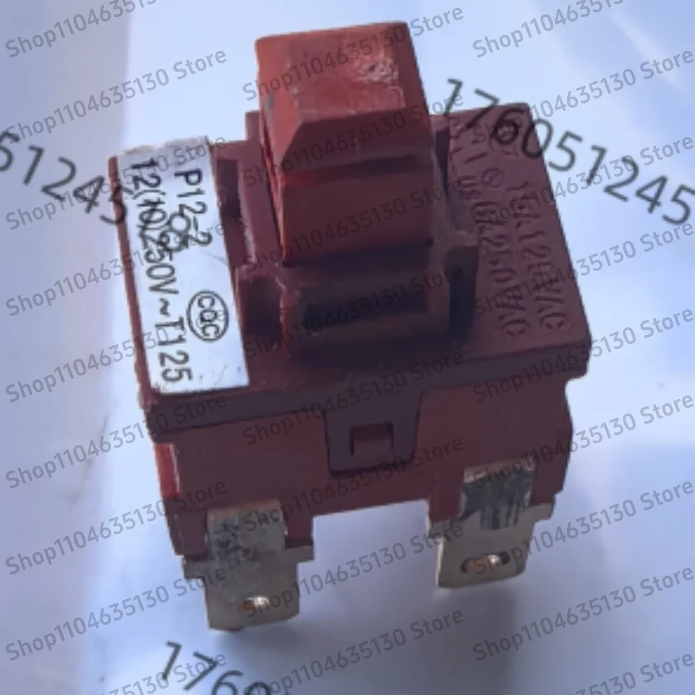 CPU-2113 Vacuum Cleaner Switch Water Heater Button Self-locking Power Button Switch 4-pin 13A 125VAC 6.5A 250VAC