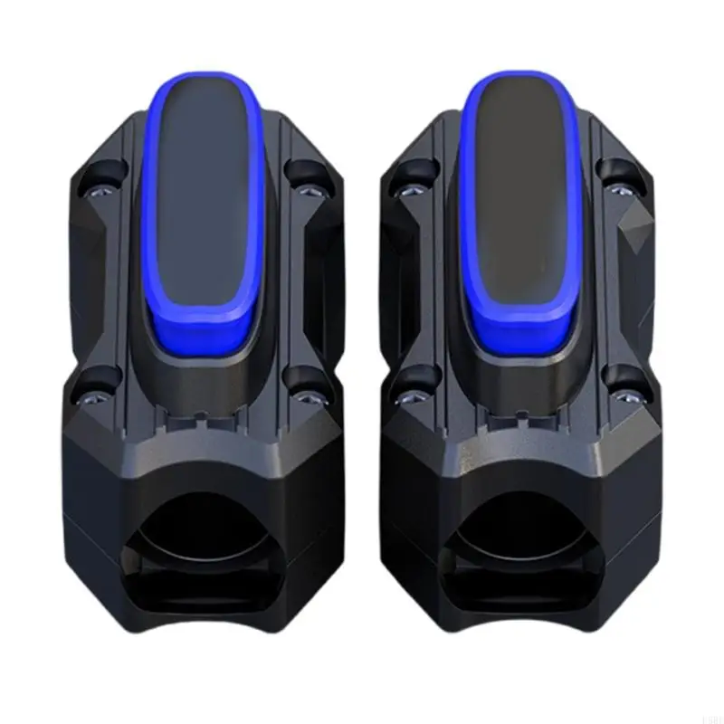 D5BE Universal Motorcycle Blocks Crash Guard Bumper Pads for Improved Vehicle Safety