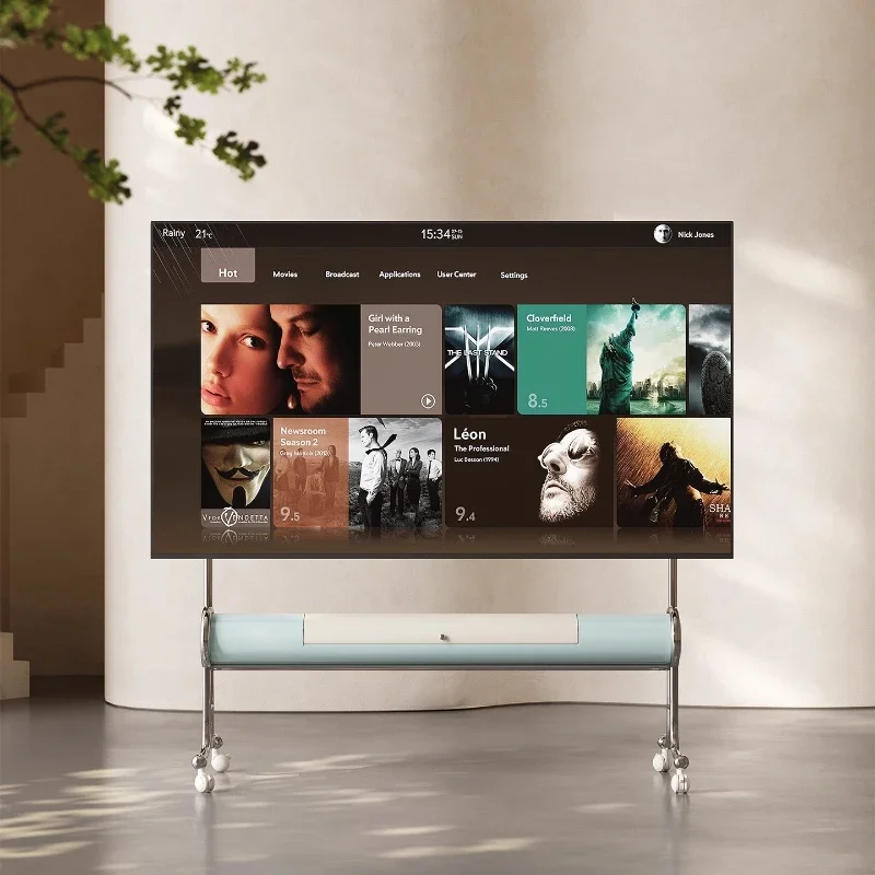 Household bedroom removable TV stand living room TV cabinet
