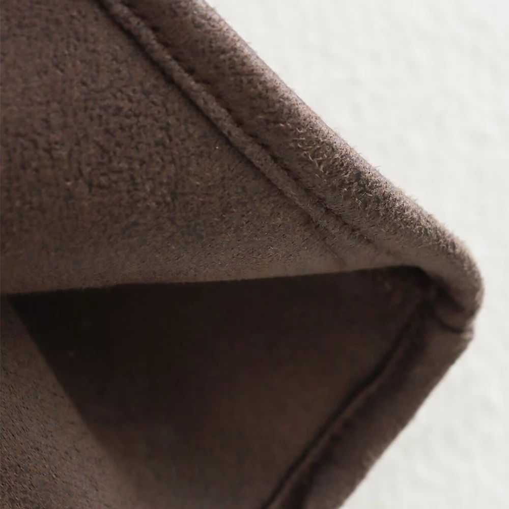 سترة صوف عصرية أوروبية وأمريكية بتصميم جيب كاجوال ملابس خارجية نسائية ذات طراز شعبي #6