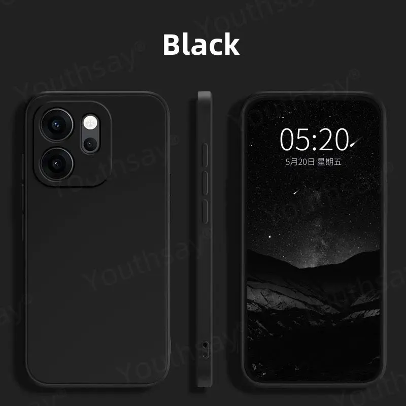 حافظة لهاتف OPPO Reno14 F لهاتف OPPO Reno14 F 14 FS 5G غطاء Funda Coque الأصلي السائل سيليكون لينة مصد الهاتف من البولي يوريثان رينو 14 F #3