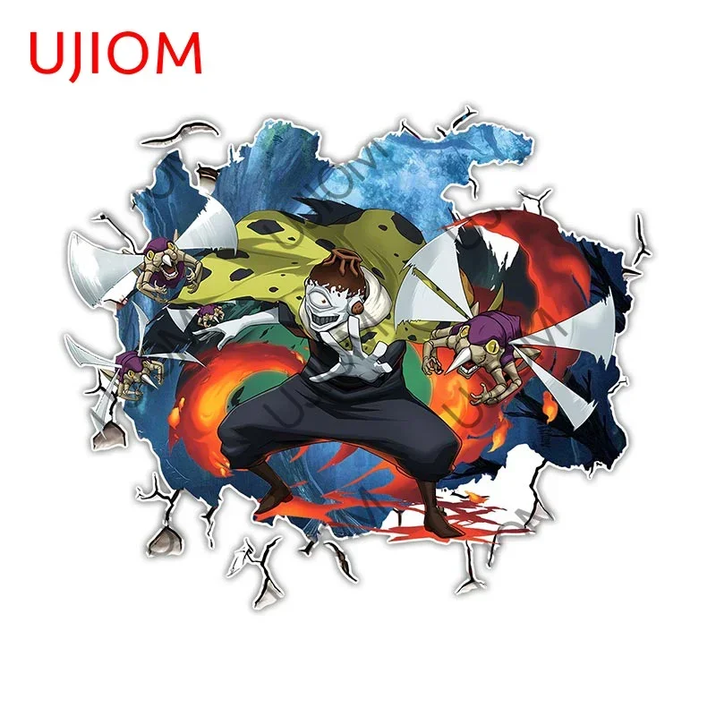 UJIOM Jogo Creativite Cartoon Crack Wall Stickers Interesting Waterproof Decal Occlusion Scratch Bathroom Decoration Wallpapers