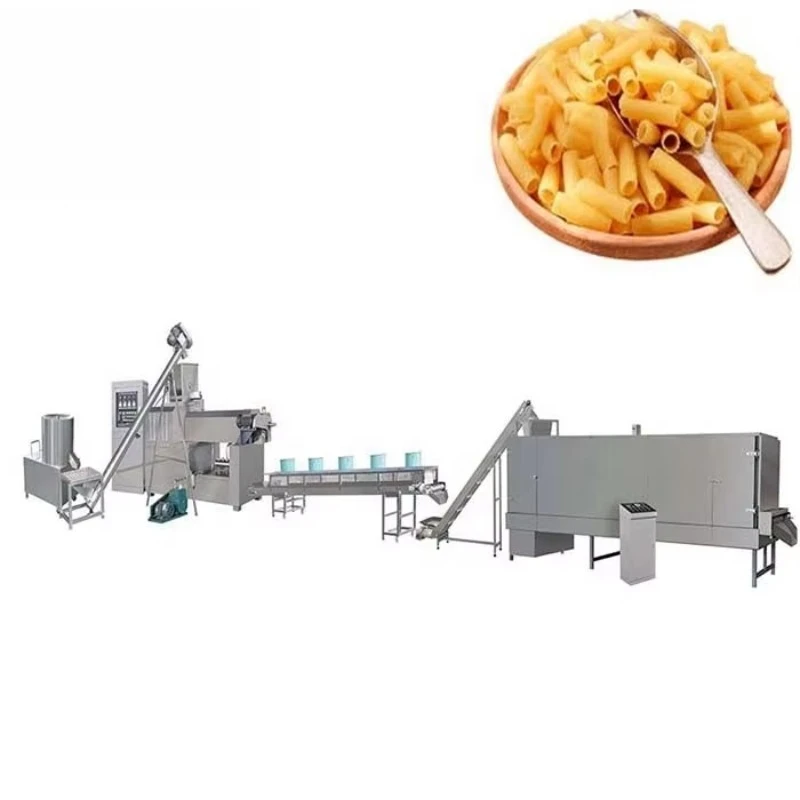 Fully Automatic Complete Spaghetti Macaroni Production Lines Professional Macaroni Pasta Manufacturing Machines Customized