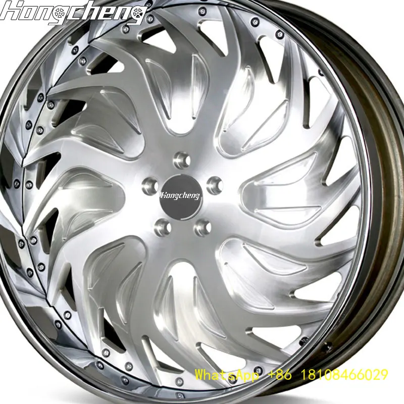 

Hong Cheng 2/3-Piece Forged Alloy Wheels Multi Spoke Deep Concave High Performance Luxury Car Rims