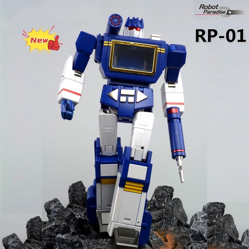 New Transformation Fans Toys FT-02 RP01 Soundwave RP-01B FT-02B Tape Frenzy Laser Bird RP-01 FT02 RP01B Action Figure in stock