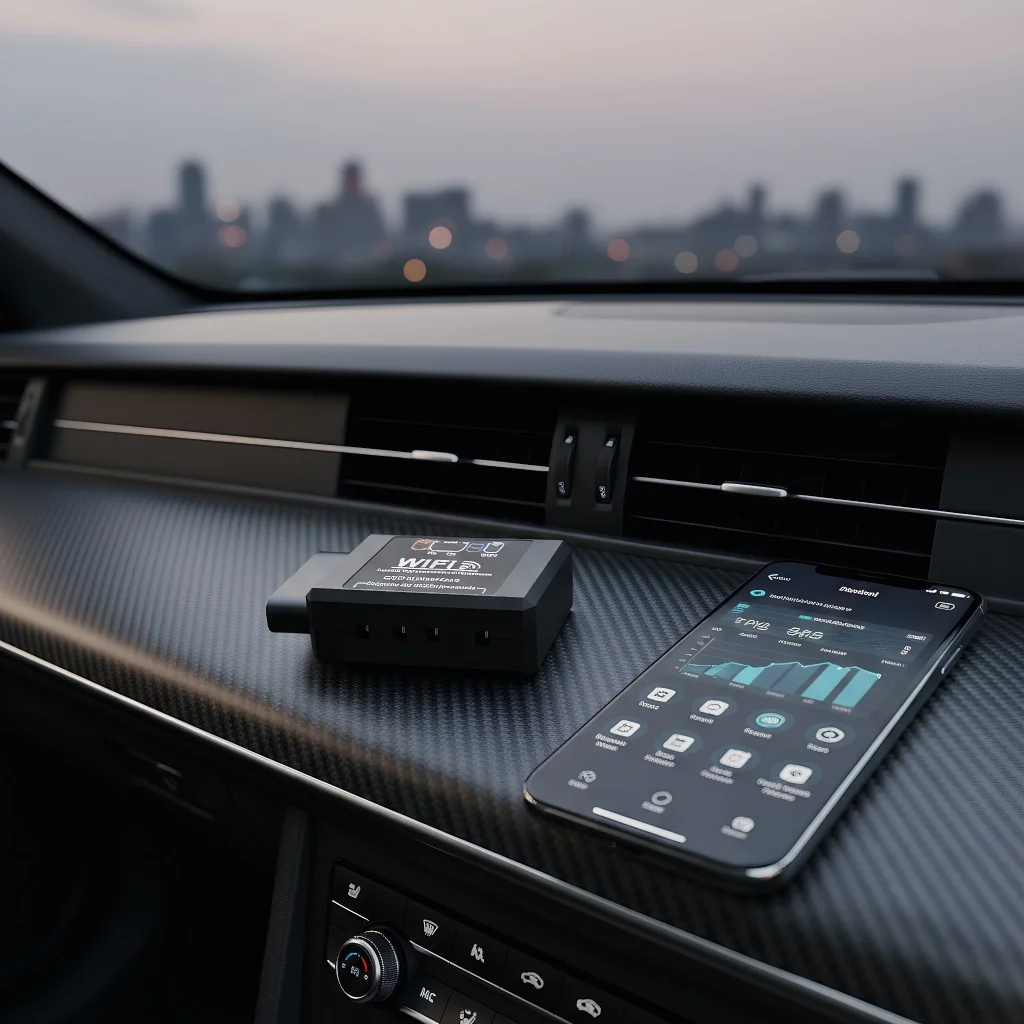 الماسح الضوئي Obd2 WIFI ELM327 V1.5 - أداة تشخيص قارئ الرمز التلقائي iOS/Android #1