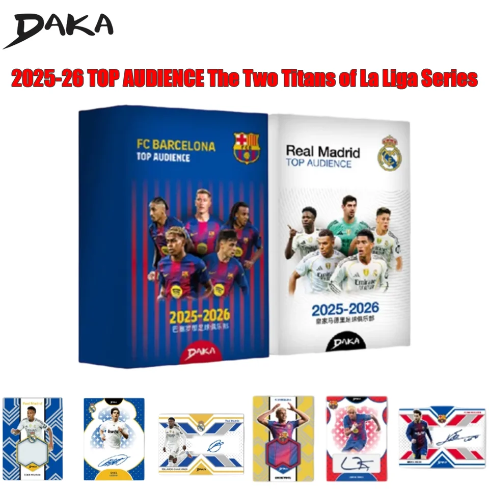 DAKA 25-26 TOP AUDIENCE Real Madrid Team Box, Barcelona & Real