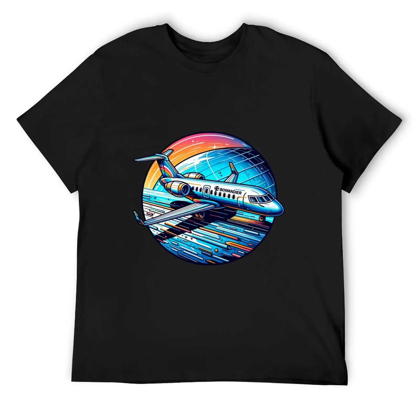 

bombardier global T-Shirt plain for a boy mens t shirt