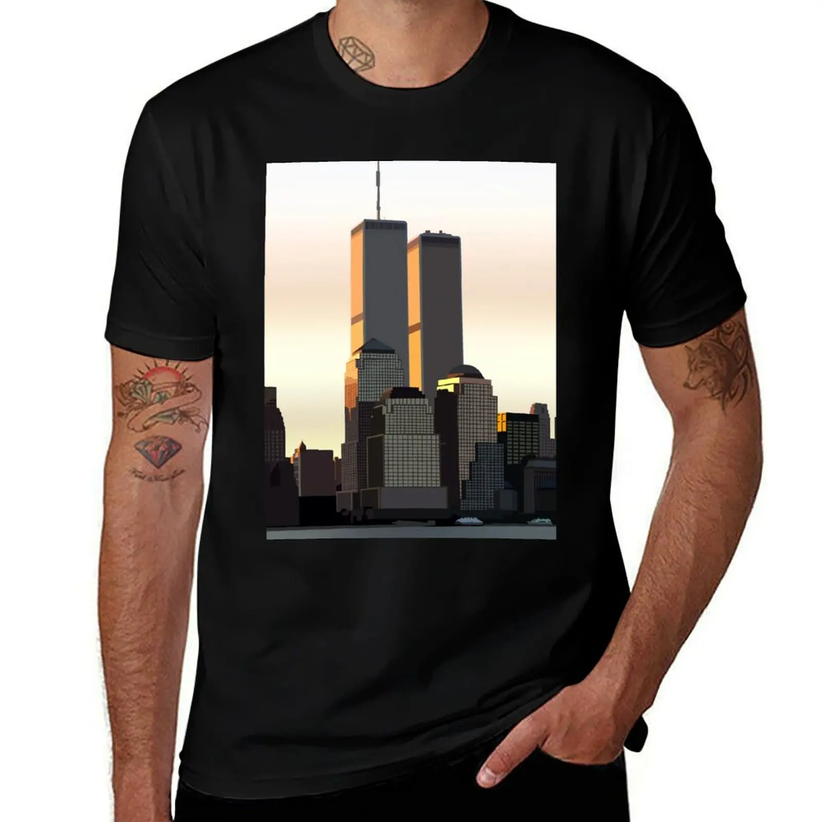 

Rising Sun T-Shirt oversize t-shirts man blanks t shirts for men