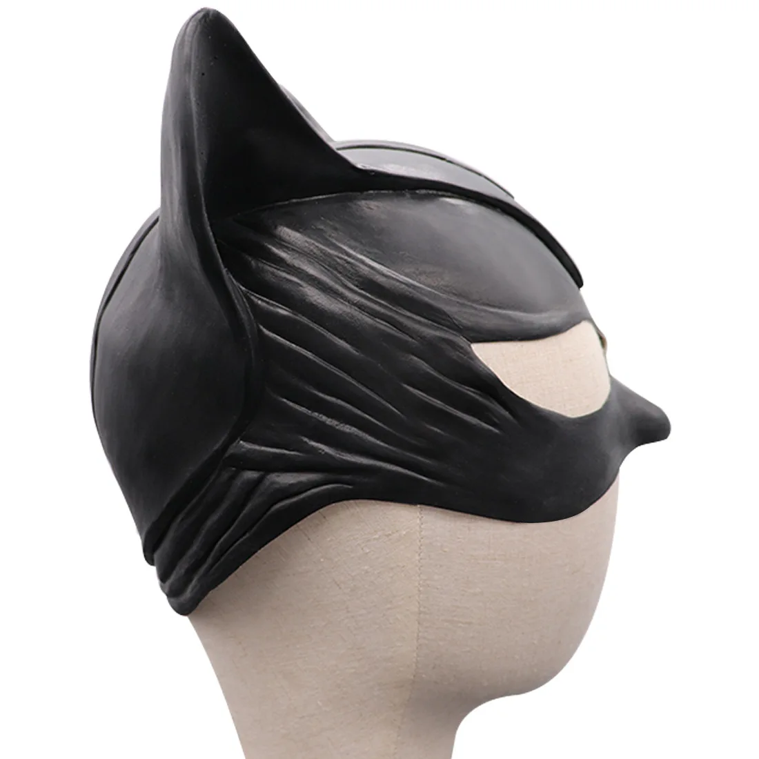 Katzenmaske für Frauen, Halbe Gesichtsmaske für Halloween, Maskerade, Cosplay-Partys und als Requisite – Detail 2
