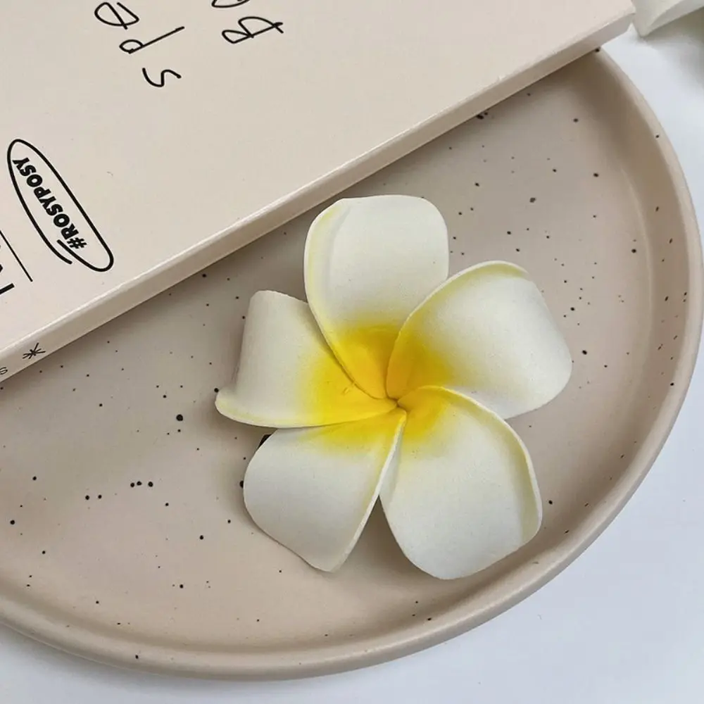 

Korean Style Simulation Flower Hair Clip Bohemian Style Seaside Vacation Headwear Flower Hairpin Barrettes Headdress