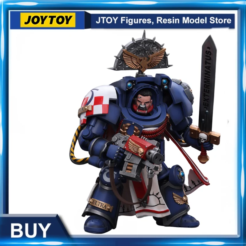 

[IN STOCK] JOY TOY 1/18 40K Action Figure Terminator Captain Anime Collection Military Model Free Shipping