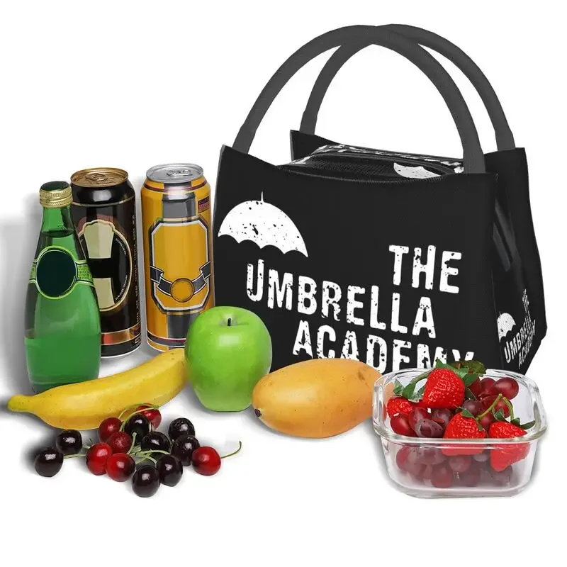 The Umbrella Academy Resuable Lunch Box for Women Waterproof Thermal Cooler Food Insulated Lunch Bag Travel Work Pinic Container