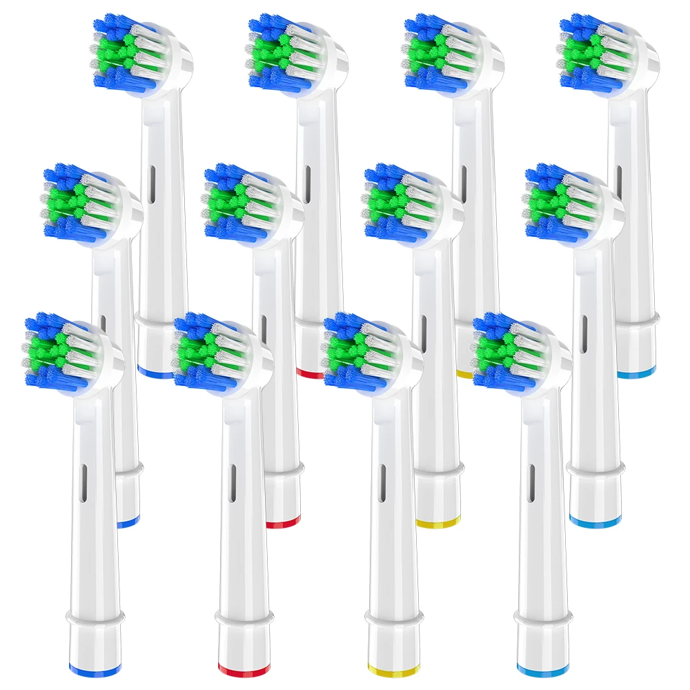 4-8-12-20pk Vervangende opzetborstels compatibel met Oral B elektrische tandenborstel, professionele tandenborstelkop voor Pro 1000 7000