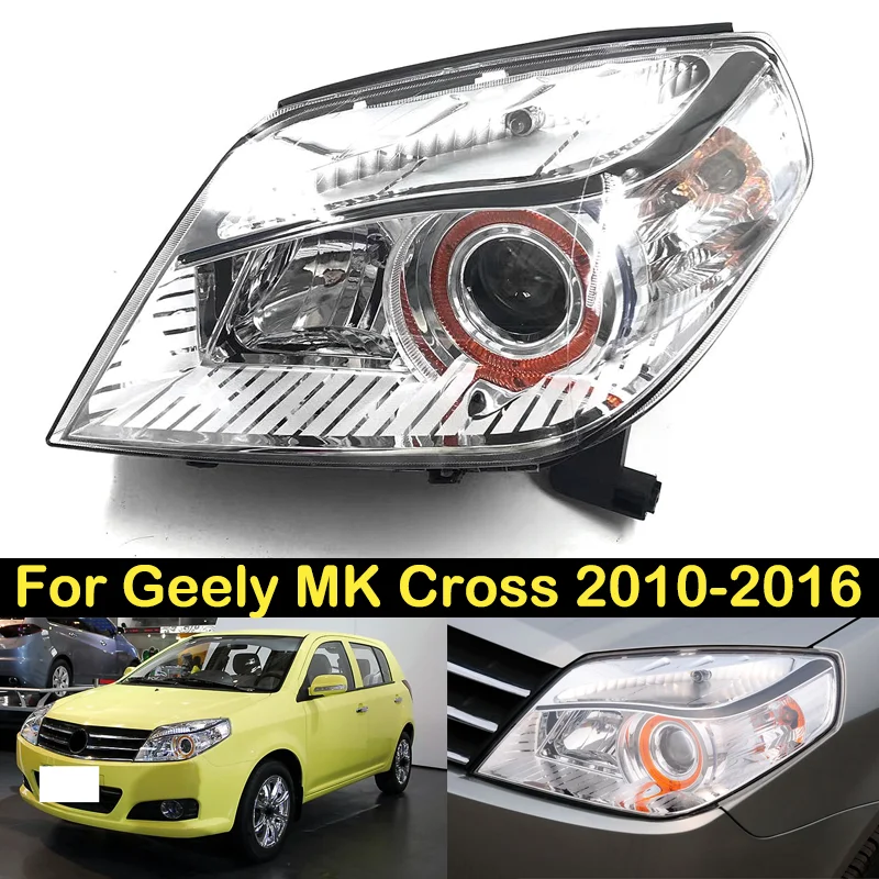 

DECHO For Geely MK Cross 2010 2011 12 13 14 15 2016 Headlight Front bumper headlight headlamp Assembly head light head lamp Assy