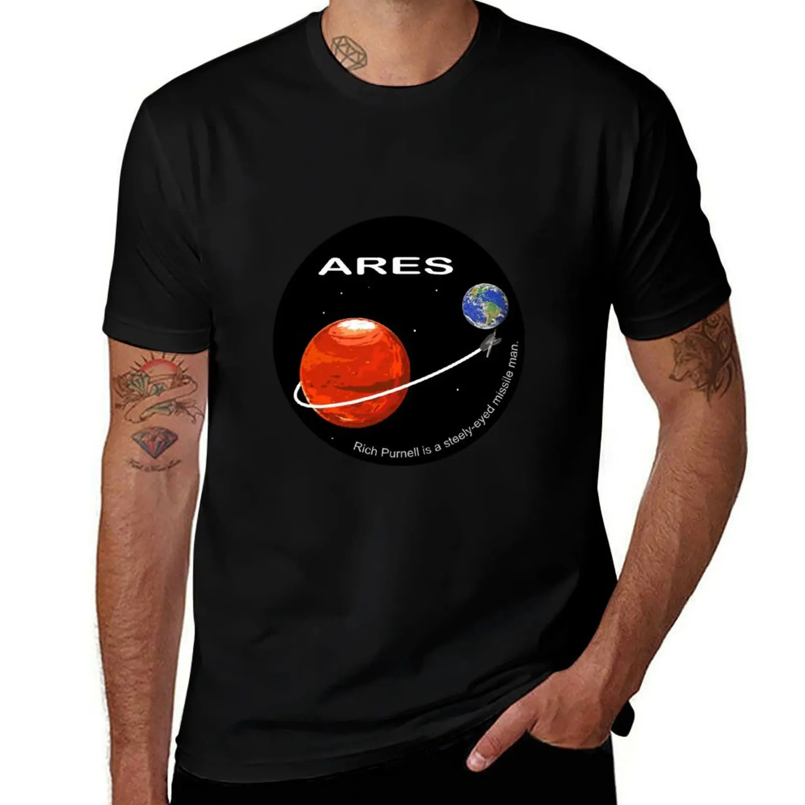 

Rich Purnell is a steely-eyed missile man T-Shirt man tshirt man t shirts for men casual T-Shirt