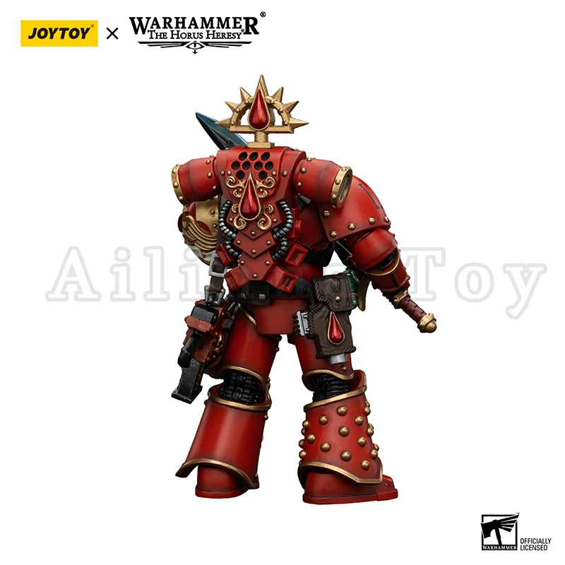 [Pré-encomenda] JOYTOY 1/18 Figura de ação The Horus Heresy Blood Angels Raldoron First Captain of the Blood Angels Anime Toy