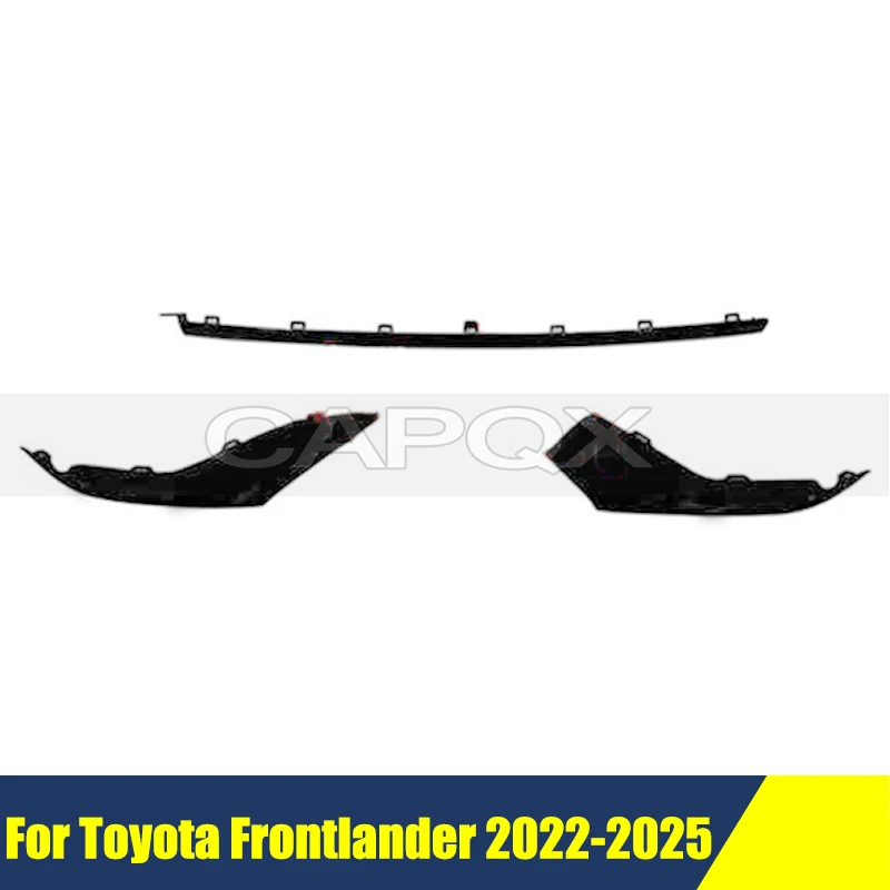 

Хромированная накладка на рамку противотуманных фар заднего бампера для Toyota Frontlander 2022-2024 Накладка на задний бампер