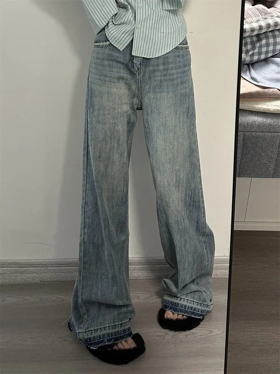 Jean calças femininas jeans jovem mulher roupas bordado padrão floral impressão arte gráfica decoração feminina denim moda