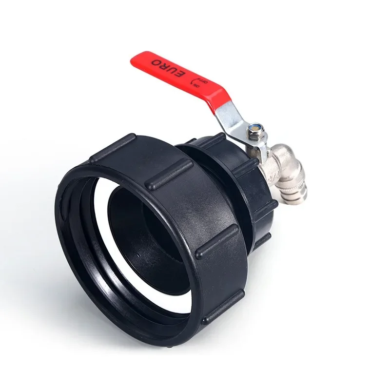 IBC Tank Adapter 1000L Chemical Drum Brass S100*8 to S60 Tap, 1/2