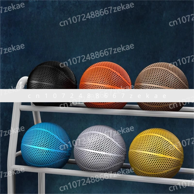 كرة سلة مطبوعة ثلاثية الأبعاد متعددة الحجم PLA-HR بدون هواء 1.75 ملم صديقة للبيئة للحد من الضوضاء هدية عيد ميلاد #3