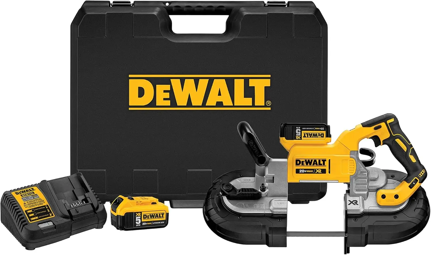 DEWALT DCS374P2 20V Max Deep Cut Band Saw Kit