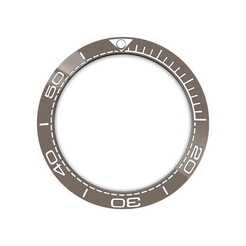 男性用セラミック湾曲ベゼルリング,タツノオトシゴ時計ケース,男性用再構成部品,高品質,skx007,skx009,srpd,gmt,sub,38mm
