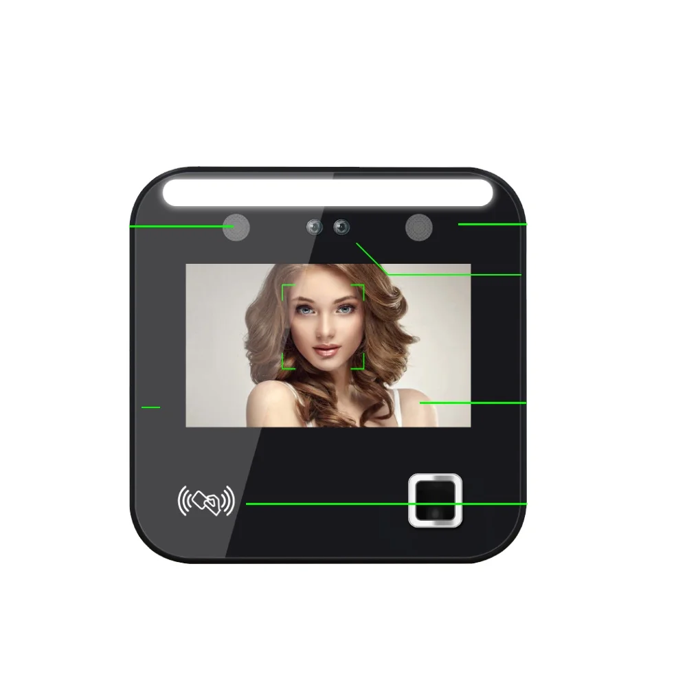 

Zc01 Cloud Server 0.1s Fast Recognition Face Recognition Time Attendance System Finger Print Attendance Machine with Cloud
