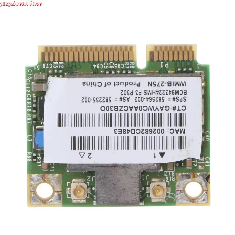 

Сетевая карта e8ba Wifi, Wirless Mini PCI-E 802.11AGN WIFI WLAN CARD, 300 Мбит / с для
