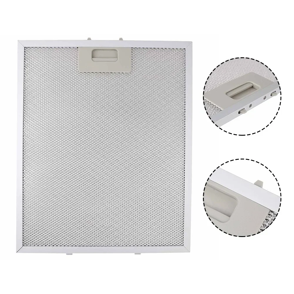 1pc Range Hood Aluminum Filter 340*280*9mm Suitable For FHEE229SC9S FHEE26A9S OR908CXA Range Hood Metal Grease Filter Tools