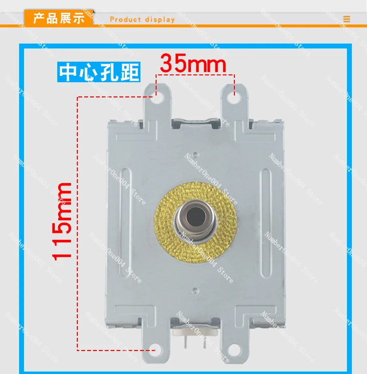 Drying Equipment Vacuum Tube Water-cooled 1.25KW E3400K Water-cooled Magnetron Industrial Microwave