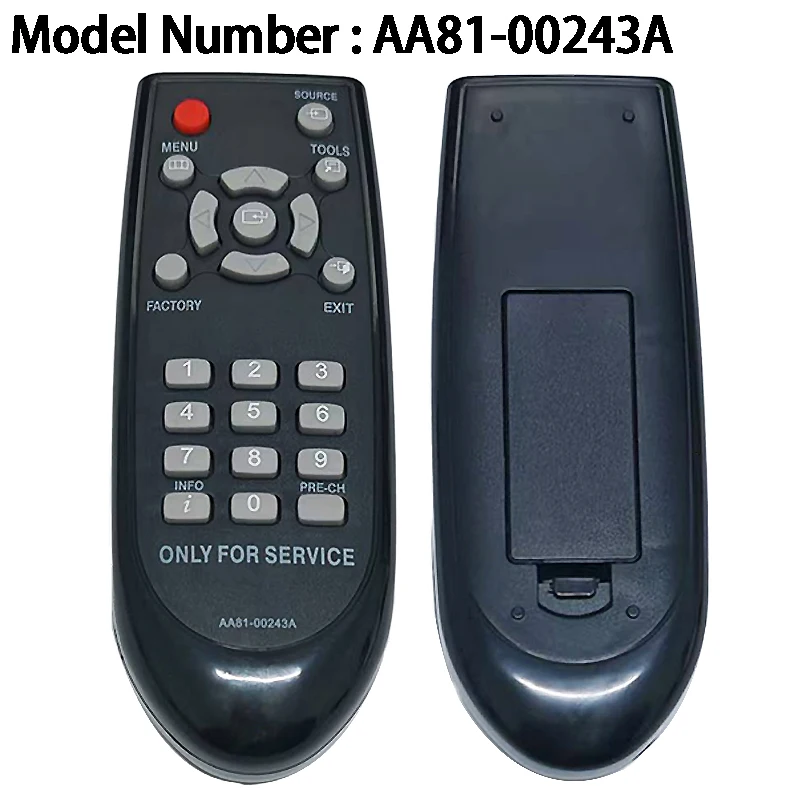 Controlador mejorado AA81-00243A para reemplazo de control remoto de servicio para Samsung TV Nuevo modo de menú de servicio TM930 TV Televisores